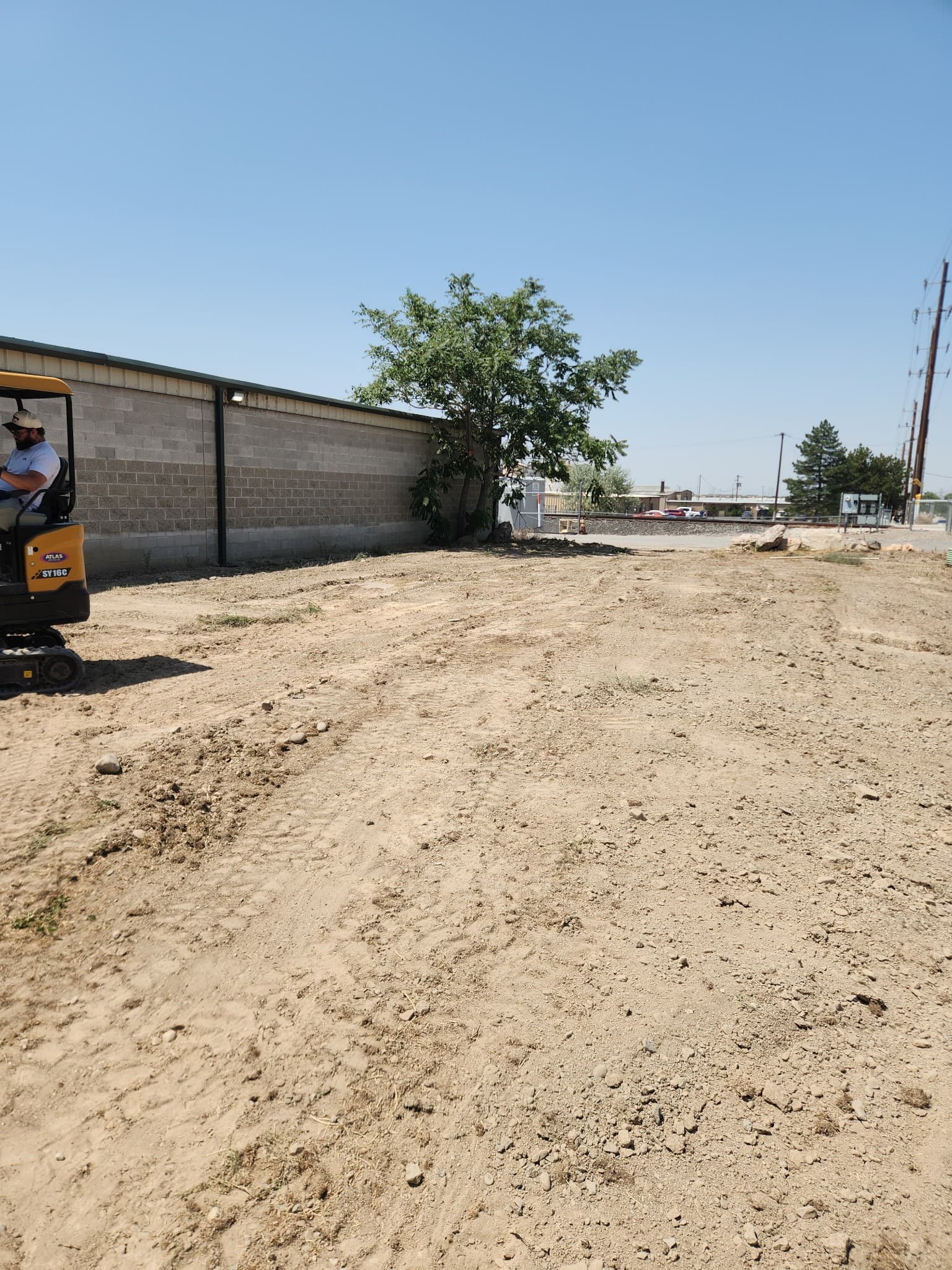 Commercial storage facility cleanup - Before